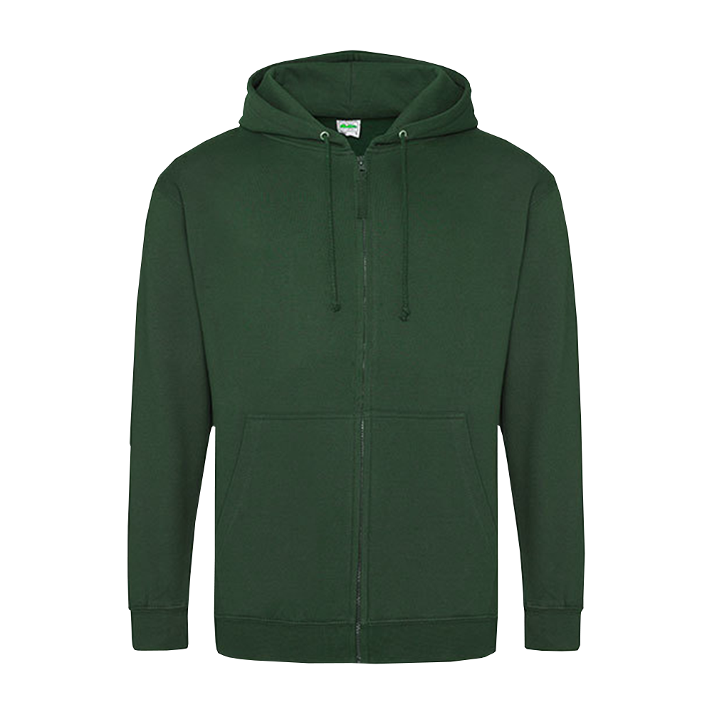 Country roads take me home - Zipper Hoodie (Backprint)