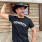 COWBOY 2 - Premium T-Shirt aus Bio-Baumwolle (Frontprint)