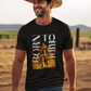 Born to Ride (Reining) - Premium T-Shirt aus Bio-Baumwolle (Frontprint)