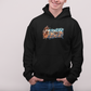 Born Rider (men) - Oversized Hoodie (Frontprint)