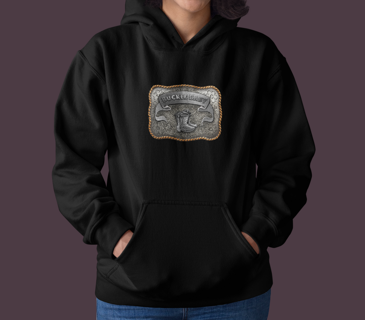 Buckle Baby - Oversized Hoodie (Frontprint)