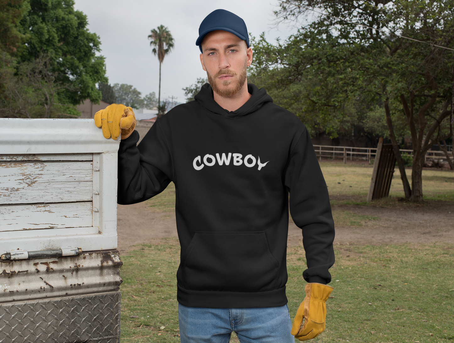 COWBOY 2 - Oversized Hoodie (Frontprint)