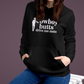 Cowboy butts drive me nuts - Oversized Hoodie (Frontprint)