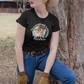 Be a Cowgirl - Damen T-Shirt aus Bio-Baumwolle (Frontprint)