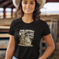 Country Music Lover - Damen T-Shirt aus Bio-Baumwolle (Frontprint)