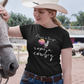 Have a horse rope a cowboy - Damen T-Shirt aus Bio-Baumwolle (Frontprint)