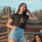 Life Is Better At A Campfire - Damen T-Shirt aus Bio-Baumwolle (Frontprint)