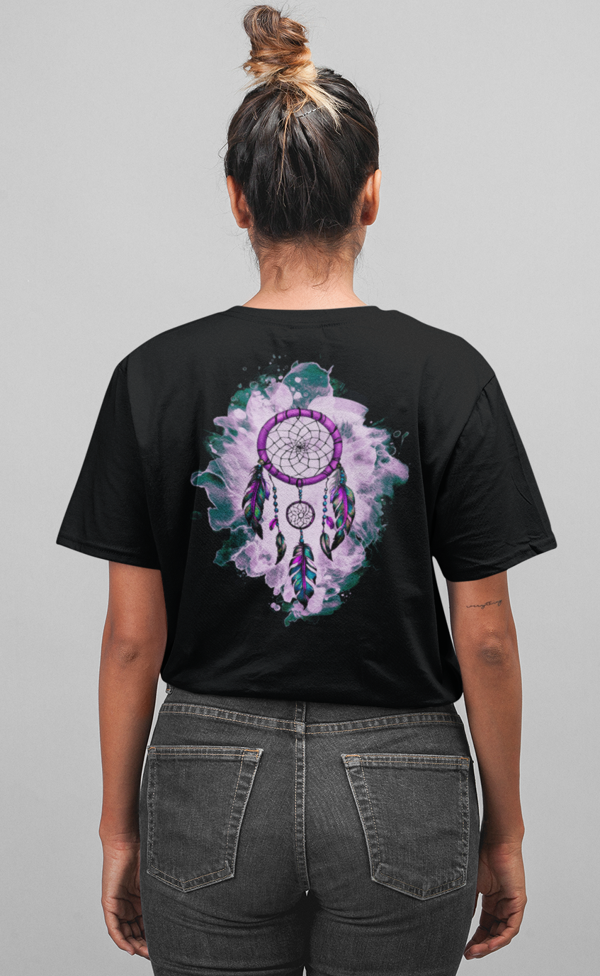 Dreamcatcher - Premium T-Shirt aus Bio-Baumwolle (Backprint)