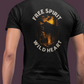 FREE SPIRIT - WILD HEART (men) - Premium T-Shirt aus Bio-Baumwolle (Backprint)