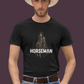 HORSEMAN - Premium T-Shirt aus Bio-Baumwolle (Frontprint)