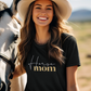 Horse Mom - Damen T-Shirt aus Bio-Baumwolle (Frontprint)