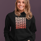 Howdy Howdy Howdy - Oversized Hoodie (Frontprint)