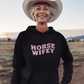 HORSE WIFEY - Oversized Hoodie (Frontprint)