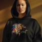 Headdress Free Spirit - Oversized Hoodie (Frontprint)