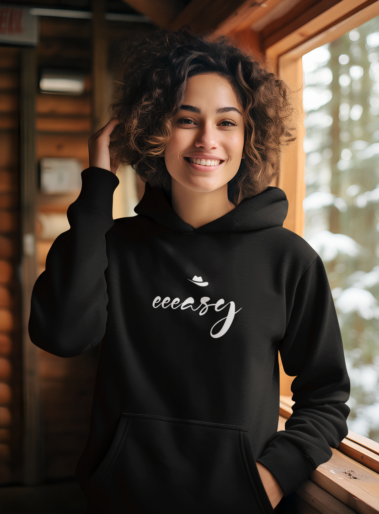 Eeeasy - Oversized Hoodie (Frontprint)