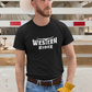 Western Rider - Premium T-Shirt aus Bio-Baumwolle (Frontprint)