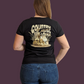 Country Music Lover - Damen T-Shirt aus Bio-Baumwolle (Backprint)