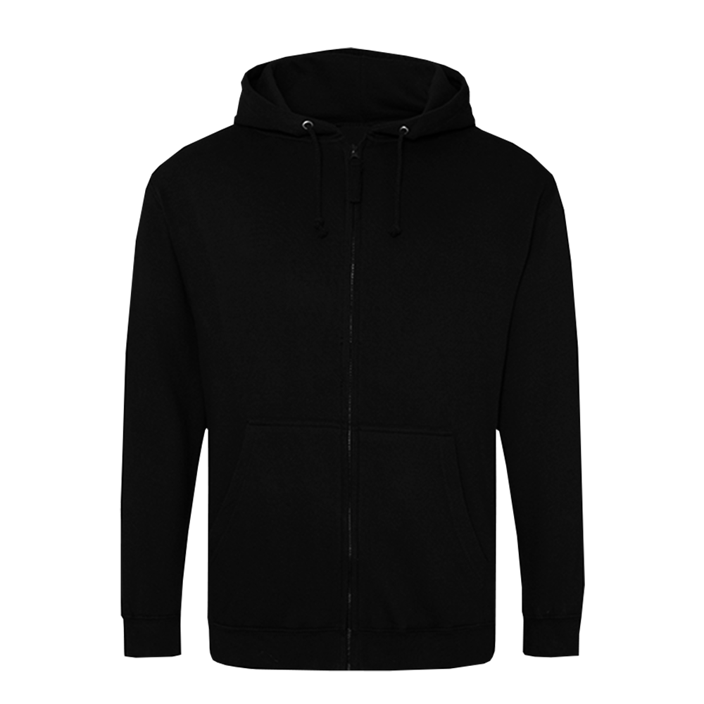 FREE SPIRIT - WILD HEART (men) - Zipper Hoodie (Backprint)