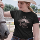 In a STABLE relationship - Damen T-Shirt aus Bio-Baumwolle (Frontprint)